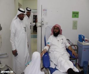 جامعة الملك خالد تنظم حملة للتبرع بالدم للمرابطين