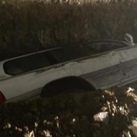 إصابة سائق مركبة ابتلعتها حفرة مشروع في مدينة الباحة