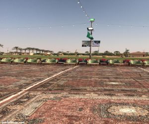 بلدية محافظة الافلاج أنهت استعدادها للاحتفال باليوم الوطني للمملكة العربية السعودية 88