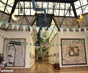 مركز الملك عبدالله بن عبدالعزيز لرعاية الأطفال ذوو القدرات الفائقة بجدة يحتفل باليوم الوطني بمشاركة جمعية أصدقاء المجتمع