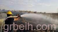 الدفاع المدنى يسيطر على حريق في أشجار وحشائش بمنطقة الشفا بالطائف