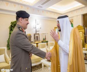 أمير القصيم يستقبل مدير عام السجون بالمملكة اللواء محمد الأسمري