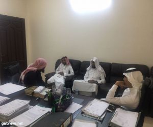 إدارة مساجد مدينة جازان تعقد لجنة مقابلة المتقدمين للمساجد