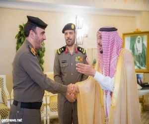 أمير القصيم يستقبل العقيد صالح العواجي بعد تعيينه مديراً لمرور منطقة القصيم