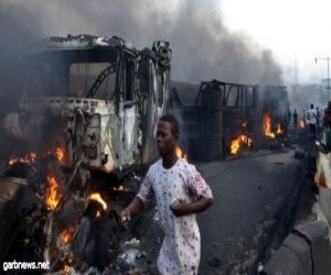 الكنغو : مقتل 50 شخصاً في حادث سير مروع