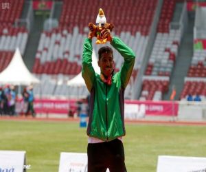 أحمد عداوي يحقق الذهبية الأولى للسعودية في ألعاب القوى بدورة الألعاب الآسيوية البارالمبية "جاكرتا 2018"