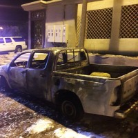 مجهولون يشعلون النار في سيارة رجل أمن بالبشائر