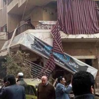 انفجار بمبنى  بالقاهرة يخلف  وفاة سيده  و"11 " مصاباً