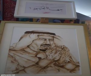 "رسامة العود" تتألق في فعاليات مهرجان جسفت بالرياض