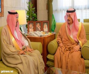 أمير منطقة الرياض يستقبل مدير جامعة شقراء