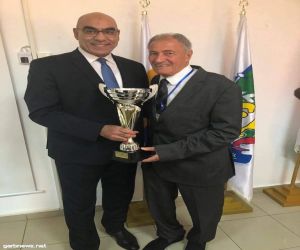 الإتحاد المصري لكرة اليد يحصل على كأس الأفضل في أفريقيا