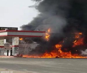 مدني مكة المكرمة يخمد حريقا بمحطة وقود دون حدوث إصابات