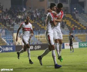 الزمالك يحافظ على صدارة الدوري المصري الممتاز بثلاثية في مرمى الجونة