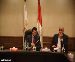 وزير الرياضة يبحث مع رئيس إتحاد اليد إستعدادات إستضافة مصر لكأس العالم 2021