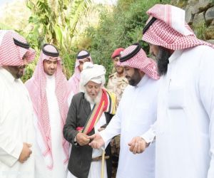 نائب أمير منطقة جازان يتفقد عدد من المواقع بمحافظة الداير بني مالك