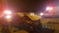 طريق مكة الكر :في نفس الموقع الحادث الثاني في اقل من 24ساعة والعديد من اﻻصابات