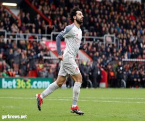 محمد صلاح يواصل تحطيم الأرقام القياسية مع ليفربول