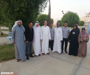 الناشط البيئي : فالح الجهني يلتقي بأعضاء مبادرة تأهيل حدائق مكة