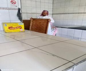 بلدية بارق تغلق مخبزين و تصادر 35 لوح خشبي