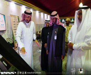 مدير مهرجان الجنادرية يشيد بالمقتنيات الأثرية بمعرض عمارة الحرمين