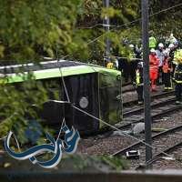 قتلى ومصابون في حادث انقلاب ترام بلندن #بريطانيا