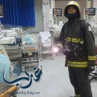تفاصيل حول ورود بلاغ حريق في مستشفى الملك فهد المركزي