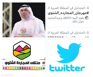 وسم #مهرجان_المجارده_الشتوى1440 يصل إلى الترند السعودي