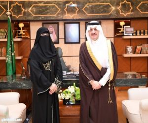 الأمير سعود بن نايف يستقبل نائب مدير الأرصاد بالشرقية
