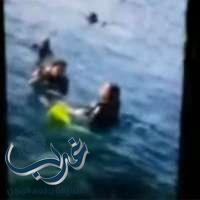 القبض على السيدة التي ظهرت مع الغواص وزوجها في جدة بعد انتشار هذا الفيديو