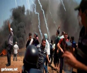 غزة: شهيد وعشرات الإصابات