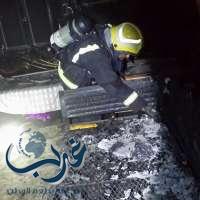 الدفاع المدني بجازان يباشر حادثه حريق منزل بمحافظة ضمد دون وقوع إصابات