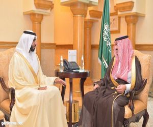 أمير مكة بالنيابة يلتقي سفير دولة الإمارات