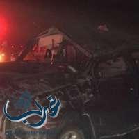 وفاة خمسة خليجيين في حادث مروع على طريق المدينة - مكة
