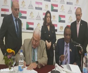 بالصور .. جامعة السادات توقع خمس اتفاقيات علمية مع خمس جامعات سودانية