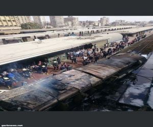 24 قتيلا و50 مصابا في حادث قطار محطة مصر