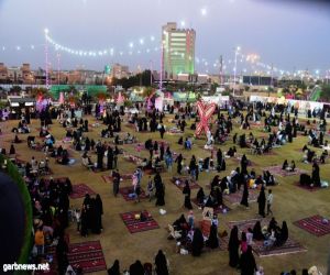 مهرجان نفحات البكيرية ينهي فعالياته  بـ 100 الف زائر