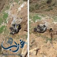 وفاة شخصين بعد سقوط سيارتهما من منحدرات فيفا