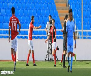 الرائد يتغلب على الباطن بهدف دون رد