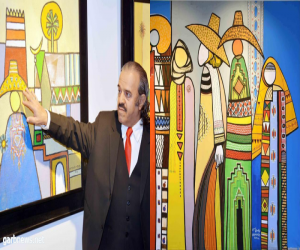 ( الجنوبي )  احدث معارض الفنان عبدالله حماس بقاعة ضي بالقاهرة