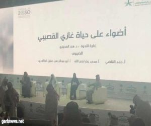 أضواء على حياة غازي القصيبي ضمن الفعاليات الثقافية لمعرض الرياض الدولي للكتاب