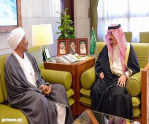 أمير الرياض يستقبل سفير السودان المعين لدى المملكة