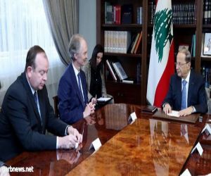 الرئيس اللبناني: لم نعد قادرين على تحمل تداعيات النزوح السوري