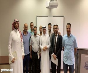 طلاب مدارس الشرق الاوسط يزورون الجمعية السعودية لعلوم الحياة بجامعة الملك سعود