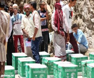مساعدات مستمرة من مركز الملك سلمان للإغاثة في عدن