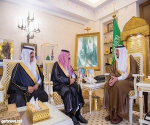 الأمير فيصل بن مشعل يستقبل مدير فرع إدارة المجاهدين بمنطقة القصيم