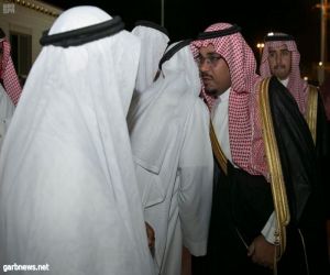 أمير نجران بالنيابة يعزي ذوي رئيس بلدية الحصينية آل عباس