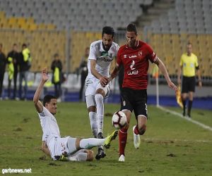 فحص طبي لرمضان صبحي قبل مران الأهلي