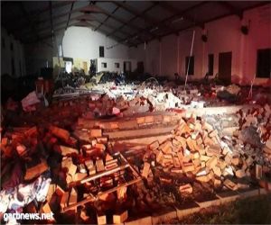 وفاة 13 إثر سقوط جدار داخل كنيسة بجنوب إفريقيا  " شاهد الفيديو "