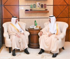 الأمير سعود بن نايف يستقبل معالي محافظ الهيئة العامة للصناعات العسكرية