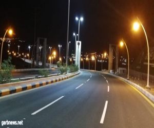 بلدية مدركة تستبدل إنارة الشوارع الرئيسية ب LED